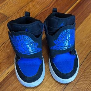 Nike Sky Jordan 1 PS kids Black/Blue Royal, 12.5C